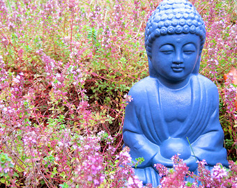Buddha Statue from WestWindHomeGarden's Etsy Shop